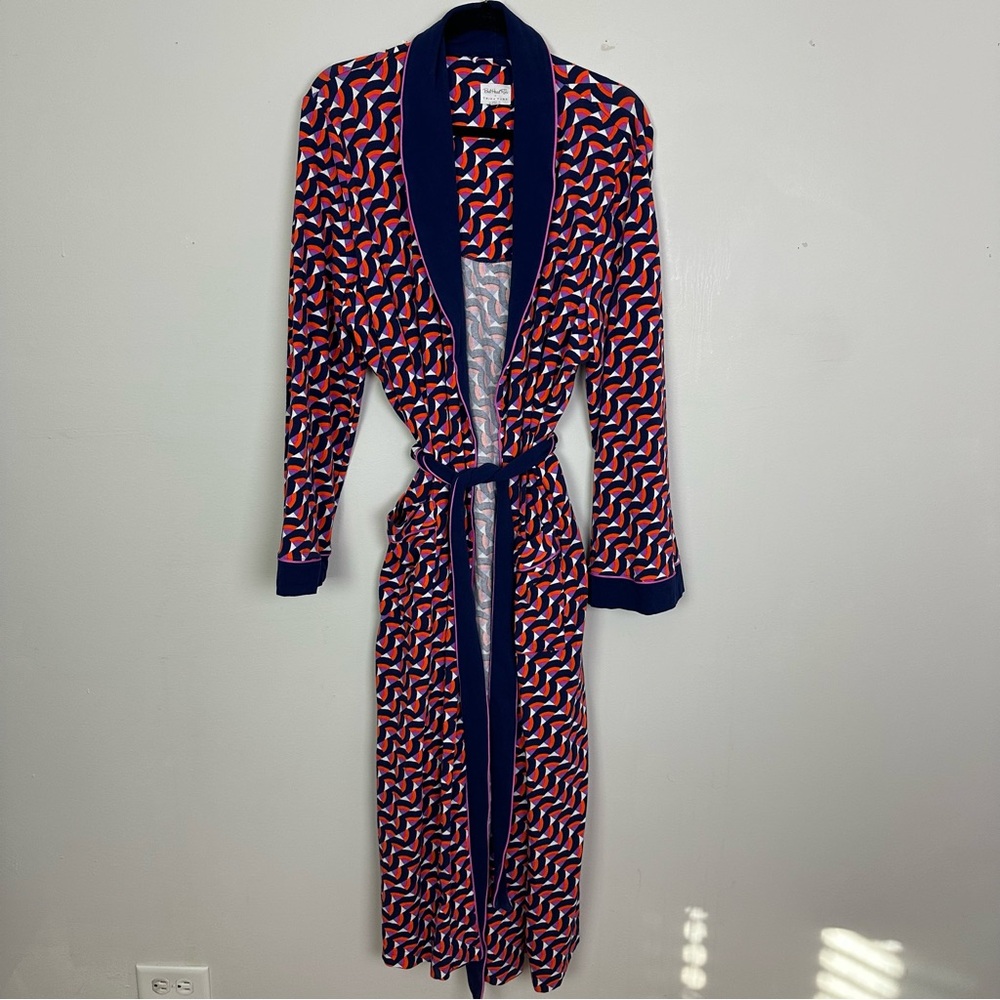BedHead X Trina Turk Geo Rainbow Print Robe - Picture 3 of 9